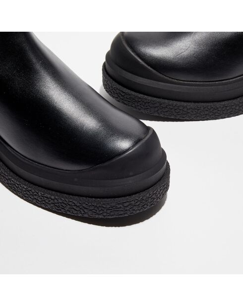 Chelsea Boots en Cuir Charli Sportlift noires