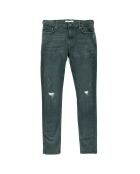 Jean Slim taille basse Finly gris foncé