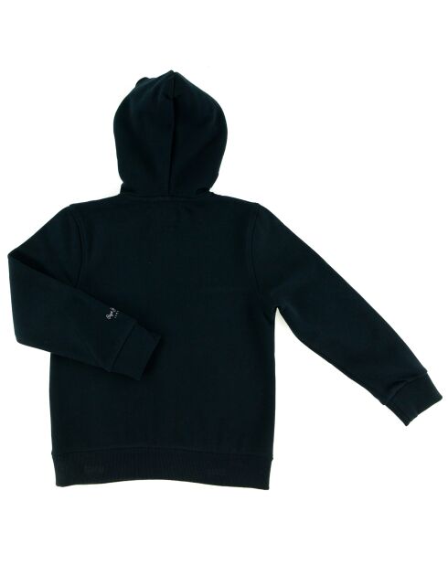 Sweat à capuche en Coton Deli Zip bleu marine