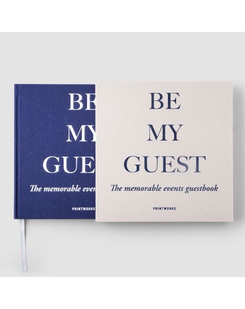 Livre d'Or Be My Guest - 23.5x23x2.4 cm