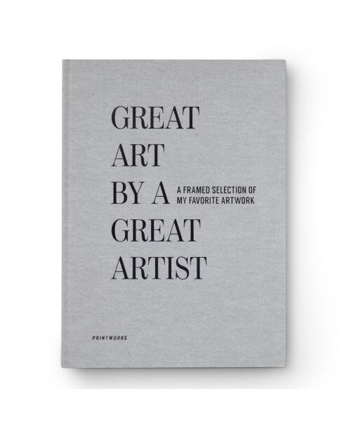 Livre d'Or Great Artist  - 34x25x2 cm