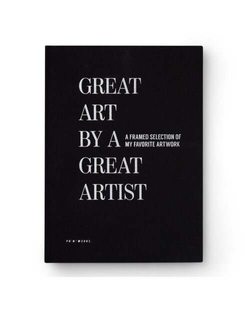 Libro de visitas de grandes artistas - 34 x 25 x 2 cm