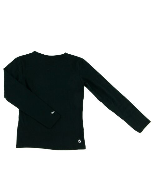 T-Shirt en Coton Etoile Drapeau noir
