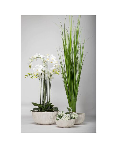 Plante d'eau jonc PVC Aquaplanter verte - D.30x180 cm