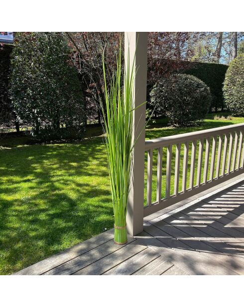 Plante d'eau jonc PVC Aquaplanter verte - D.30x180 cm