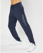 Jogging Droit Uni bleu marine