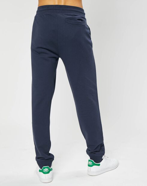 Jogging Droit Uni bleu marine