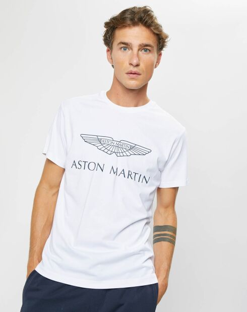 T-Shirt  Aston Martin Racing Logo blanc