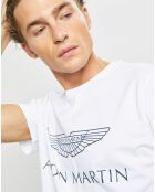 T-Shirt  Aston Martin Racing Logo blanc