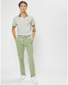 Polo Classic Fit Imprimé Allover kaki/beige