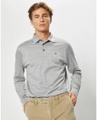 Polo Classic Fit Mercerise gris