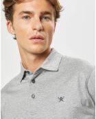 Polo Classic Fit Mercerise gris