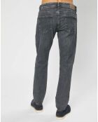 Jean Slim Denim Washed gris