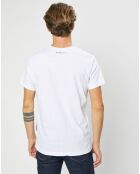 T-Shirt Logo Aston Martin Racing blanc