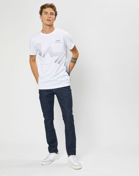 T-Shirt Logo Aston Martin Racing blanc