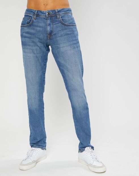 Jean Slim 5 Poches bleu