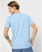 T-Shirt Print Body bleu ciel