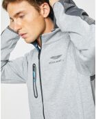 Blouson Sweat Hybride Aston Martin Racing  gris