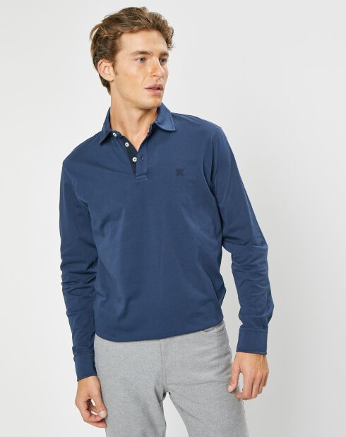 Polo Classic Fit Gmd Jersey bleu