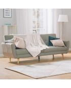 Plaid en gaze de coton blanc - 120x150 cm