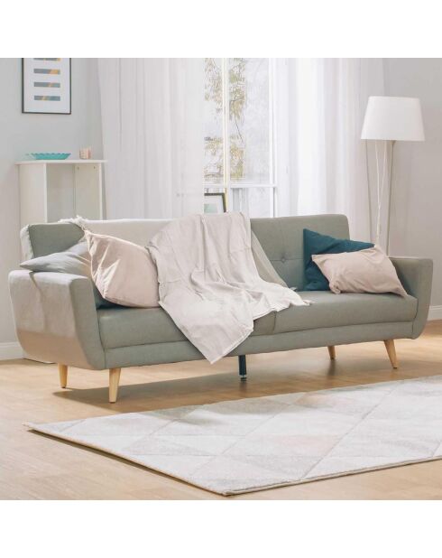 Plaid en gaze de coton blanc - 120x150 cm