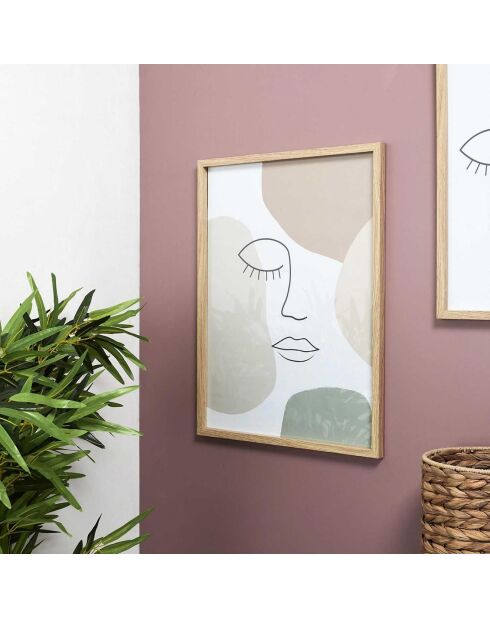 Cadre mural Arty multicolore - 60x45 cm