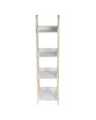 Étagère enfant Tim blanc/bois - 30x117x30 cm