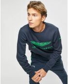 Sweat Logo Fluo Aston martin Racing bleu marine/vert