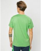 T-Shirt Aston Martin Racing vert fluo