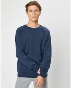 Sweat Raglan Crew bleu marine