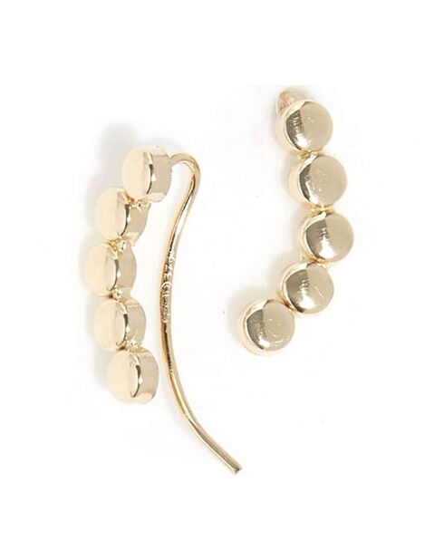 Boucles d'oreilles Goldy or jaune