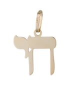 Pendentif Hai or jaune