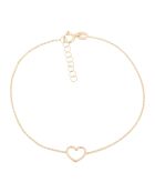 Bracelet Cœur joli or jaune