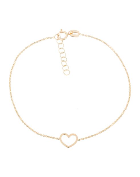 Bracelet Cœur joli or jaune