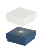 Puce Fervor Ohrringe aus Zirkonium Gelbgold