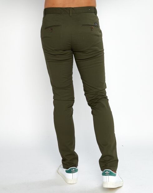Pantalon chino Slim Fit Classic kaki