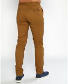 Pantalon Chino Stuart Uni Stretch camel