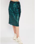 Jupe Sequin verte