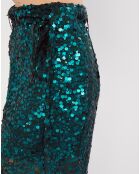 Jupe Sequin verte