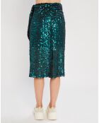 Jupe Sequin verte