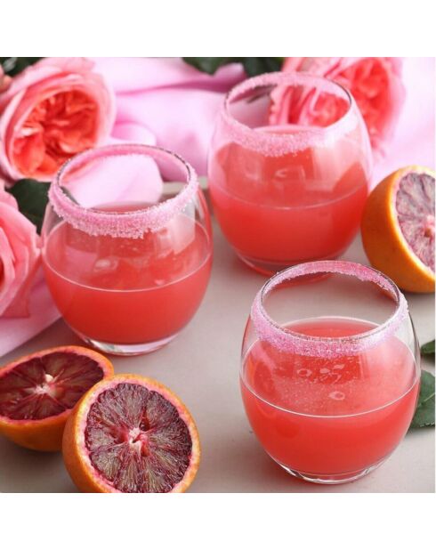 6 Verres à eau transparents - 40.5 cl