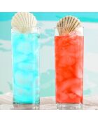 6 transparente Longdrinkgläser - 36 cl