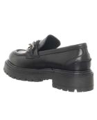 Mocassins en Cuir Donna noirs