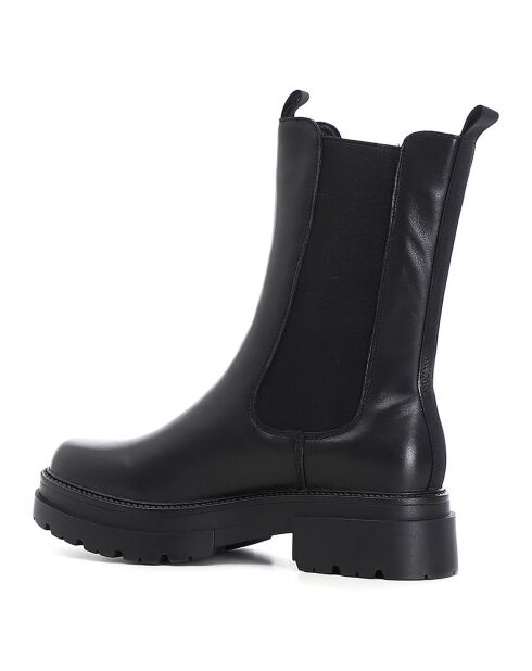 Bottines en Cuir Turin noires