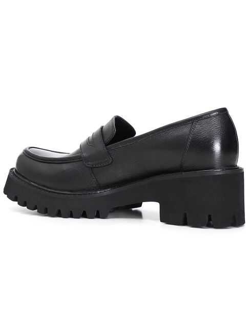 Mocassins en Cuir Giulia noirs