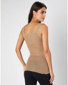 Caraco en Laine & Soie beige