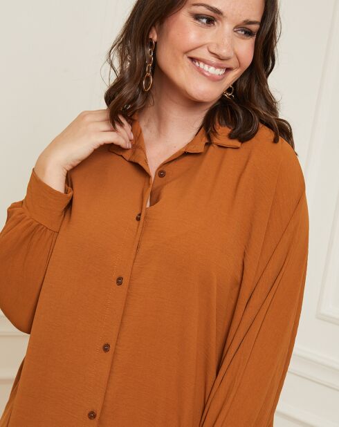 Chemise Bouna camel