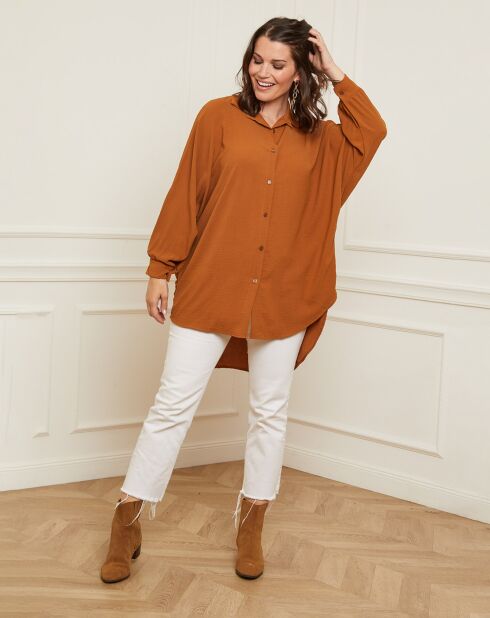 Chemise Bouna camel
