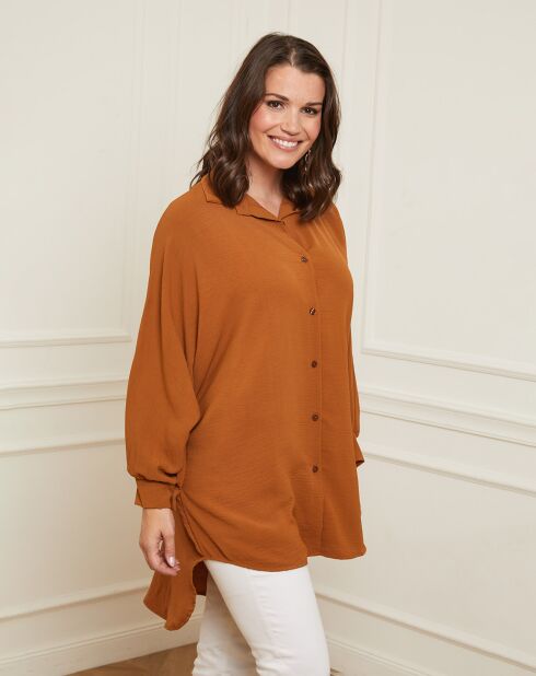 Chemise Bouna camel