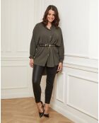 Chemise Bouna vert kaki
